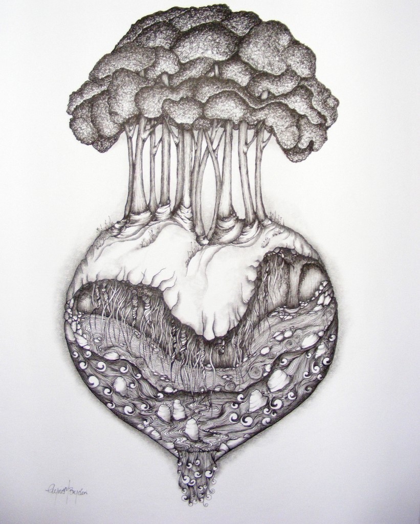 'Errods the Heart' Drawing