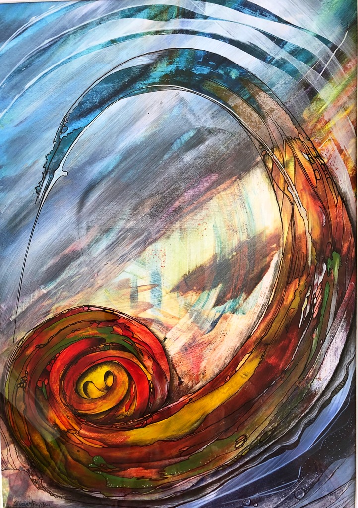 'In the Beginning' Painting